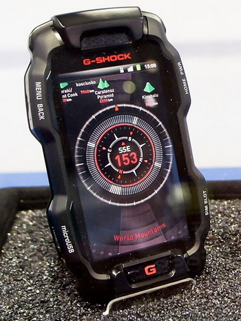 Casio G-Shock smart phone